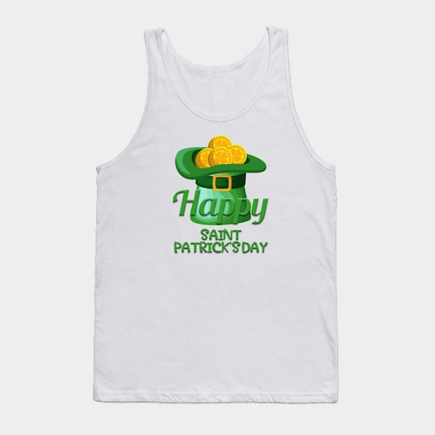 Happy St Patricks Day Tank Top by Kencur